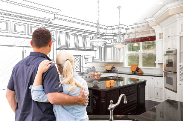 Professional Kitchen Island Installation technician working in Mont Clare, PA